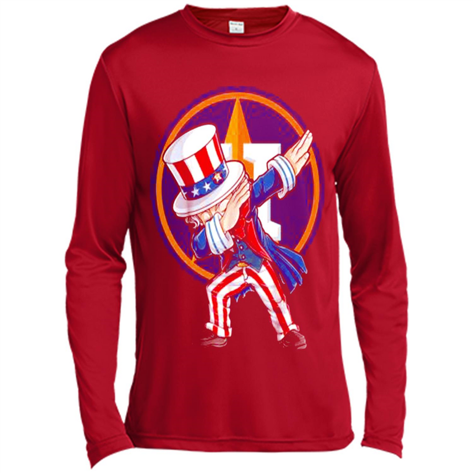 MLB HOUSTON ASTROS UNCLE SAM DABBING INDEPENDENCE DAY