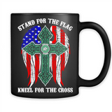 Dallas Stars - stand for the flag kneel for the cross