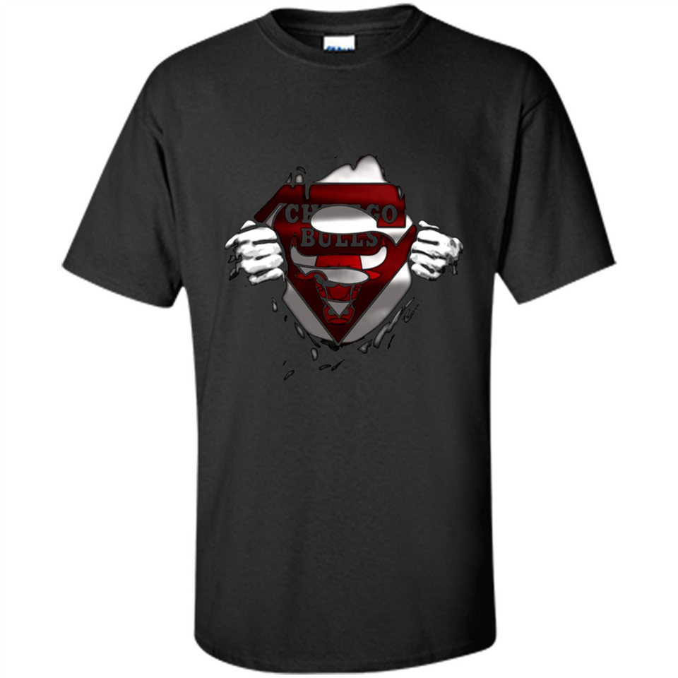 Chicago Bulls And Superman Fans - Shirt