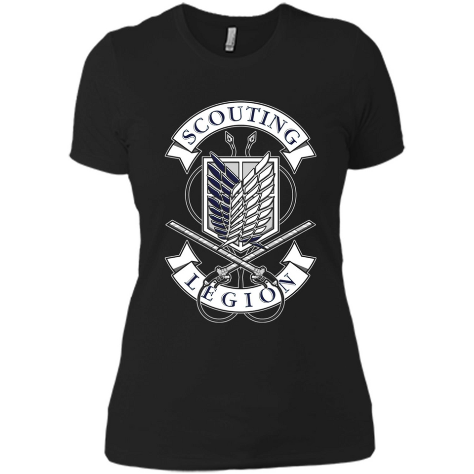 AoT Scouting Legion - Ladies' Boyfriend T-Shirt