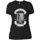 AoT Scouting Legion - Ladies' Boyfriend T-Shirt