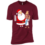 Eggnog Santa And Jesus Christmas