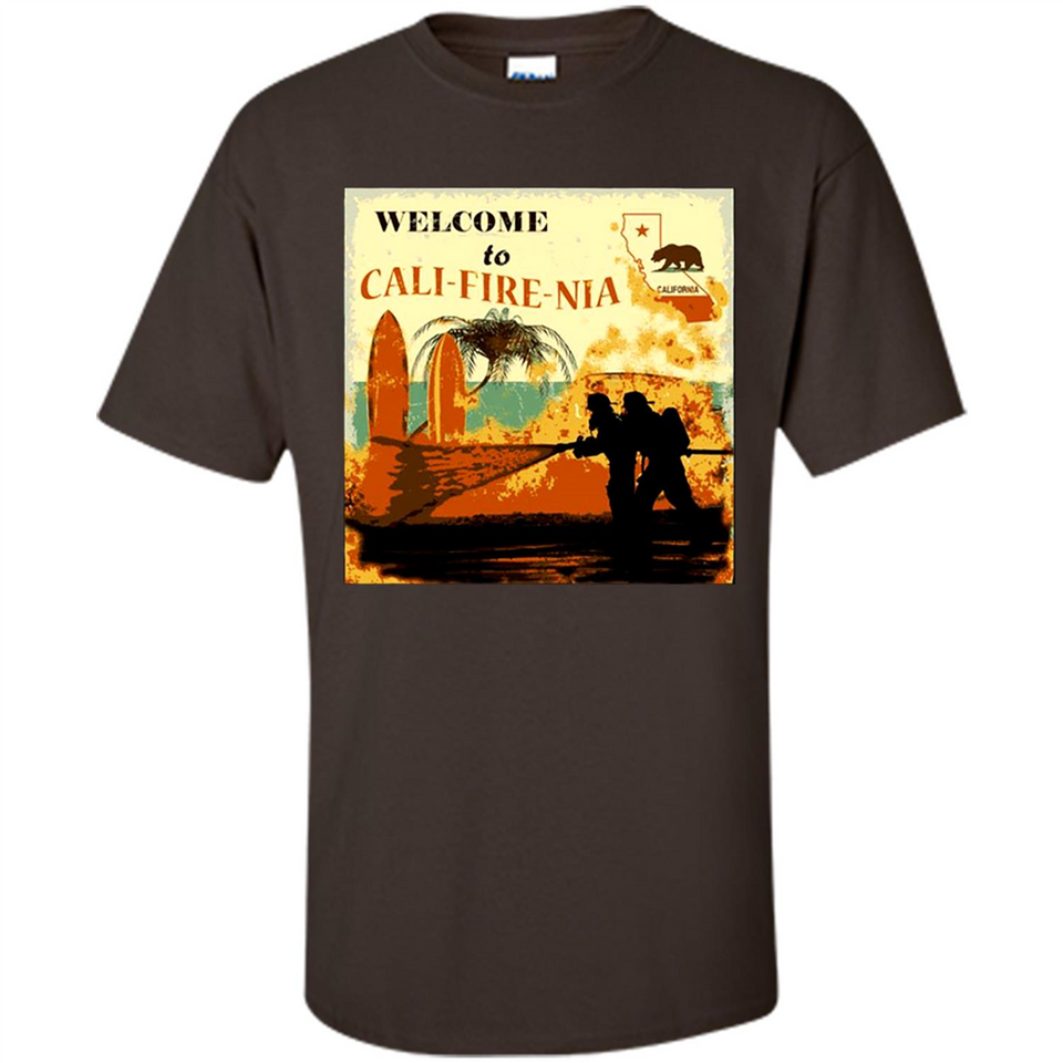Paradise California Camp Fire Youth T-Shirt PINGPONG - Shirt