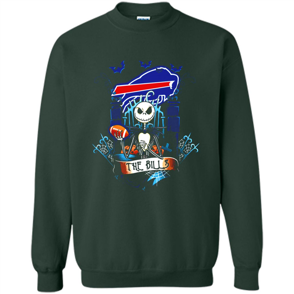 Buffalo Bills Halloween The Nightmare Before Christmas - Sweatshirt