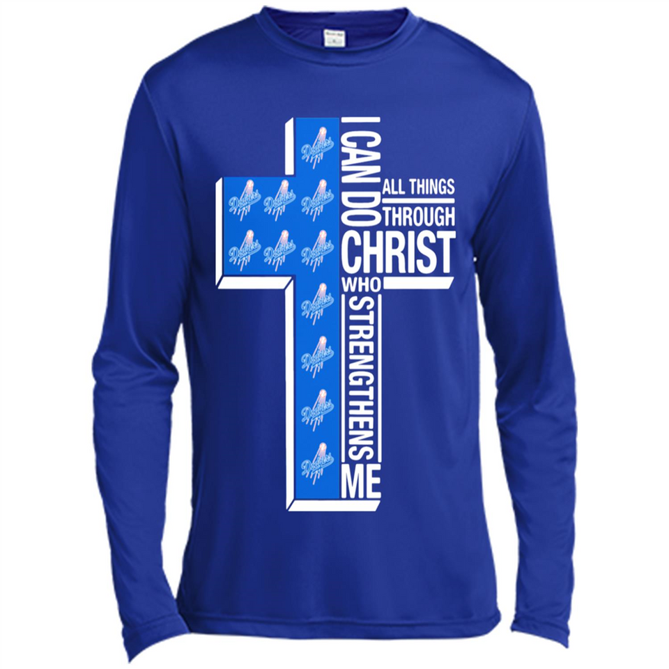 MLB Los Angeles Dodgers I Can Do All Things Through Christ Who Strengthens Me