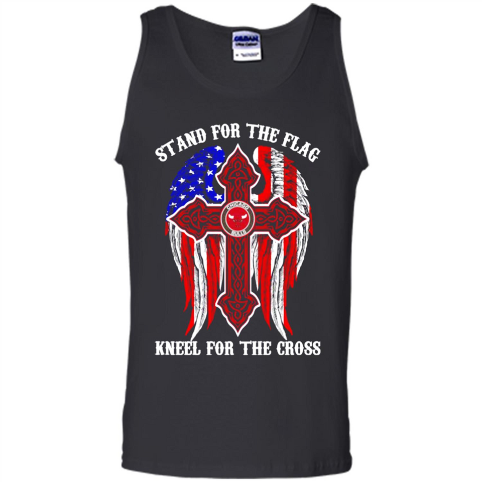 Chicago Bulls - stand for the flag kneel for the cross