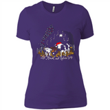 Let Heaven And Nature Sing Christmas Sweater PINGPONG - Ladies' Boyfriend T-Shirt