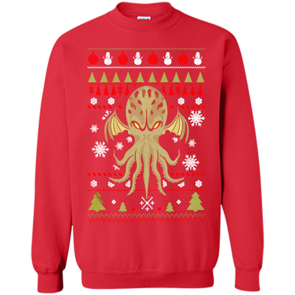 Octopus Ugly Sweater Christmas - Sweatshirt