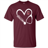 Stethoscope Heart Love Atlanta Falcons For Football Lovers