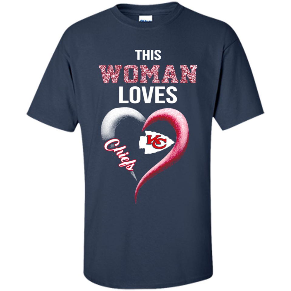 This Woman love Chiefs NFL football team - Shirt