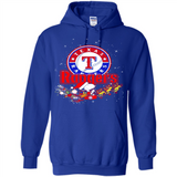 Snoopy Christmas Texas Rangers - Hoodie