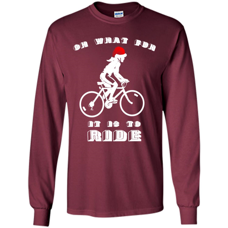 Christmas Cycling Shirt - Christmas Cycling