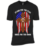 Francisco Giants - stand for the flag kneel for the cross