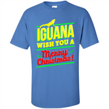 Iguana Wish You A Merry Christmas Animal - Shirt