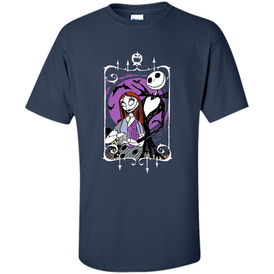 Disney Nightmare Before Christmas Jack And Sally T-Shirt - Shirt