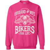 Husband & Wife Biker For Life Couple