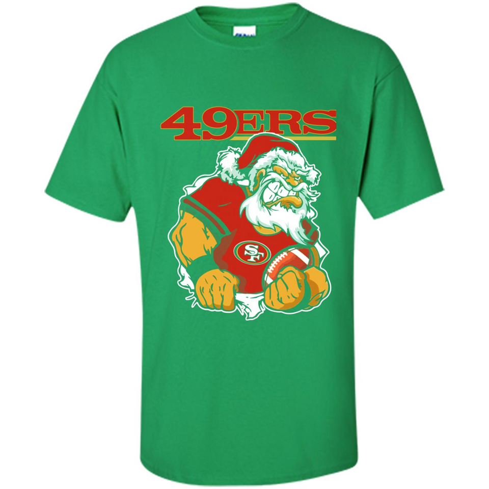 Grumpy Santa Claus San Francisco 49ers Football Team PINGPONG