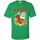 Grumpy Santa Claus San Francisco 49ers Football Team PINGPONG