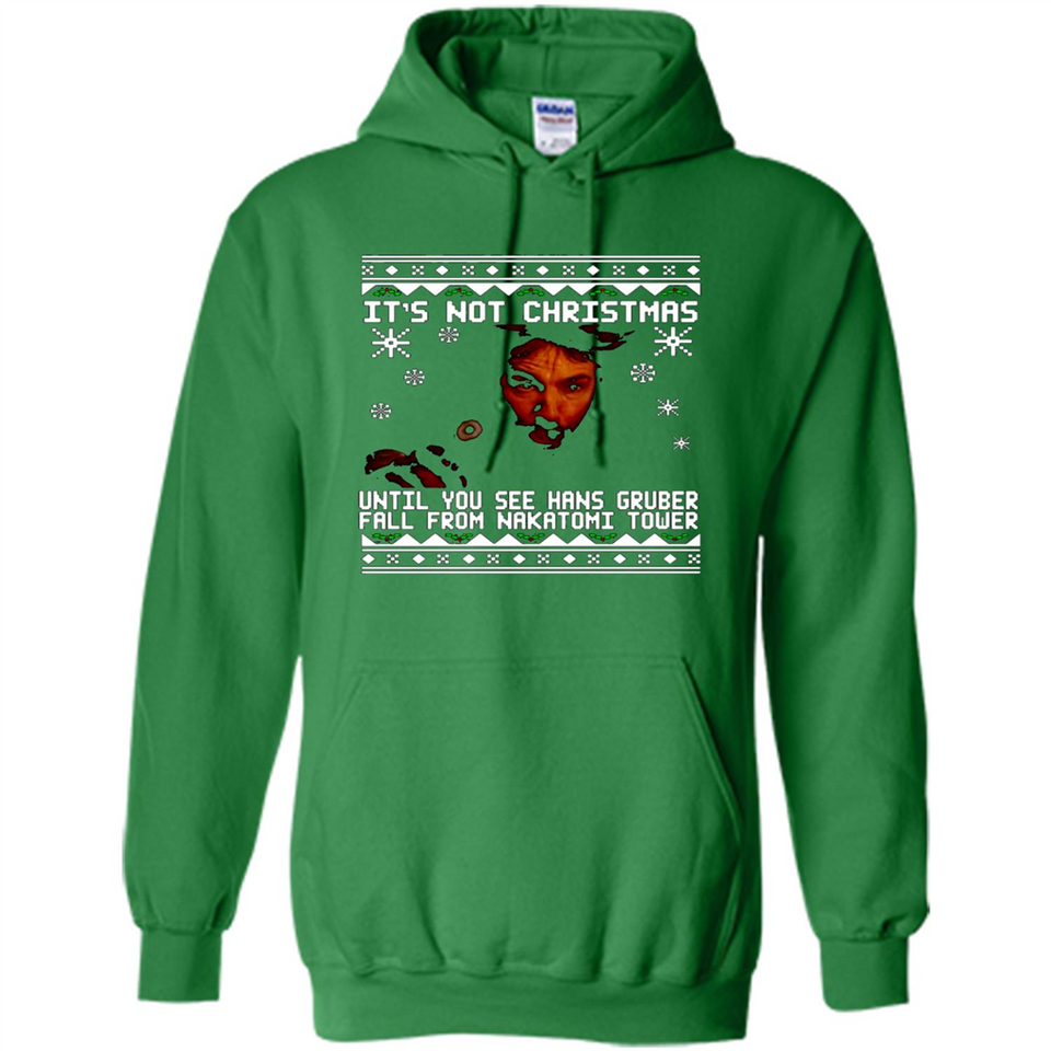 It's Not Christmas Until You See Hans Gruber Fall Ugly Christmas PINGPONG