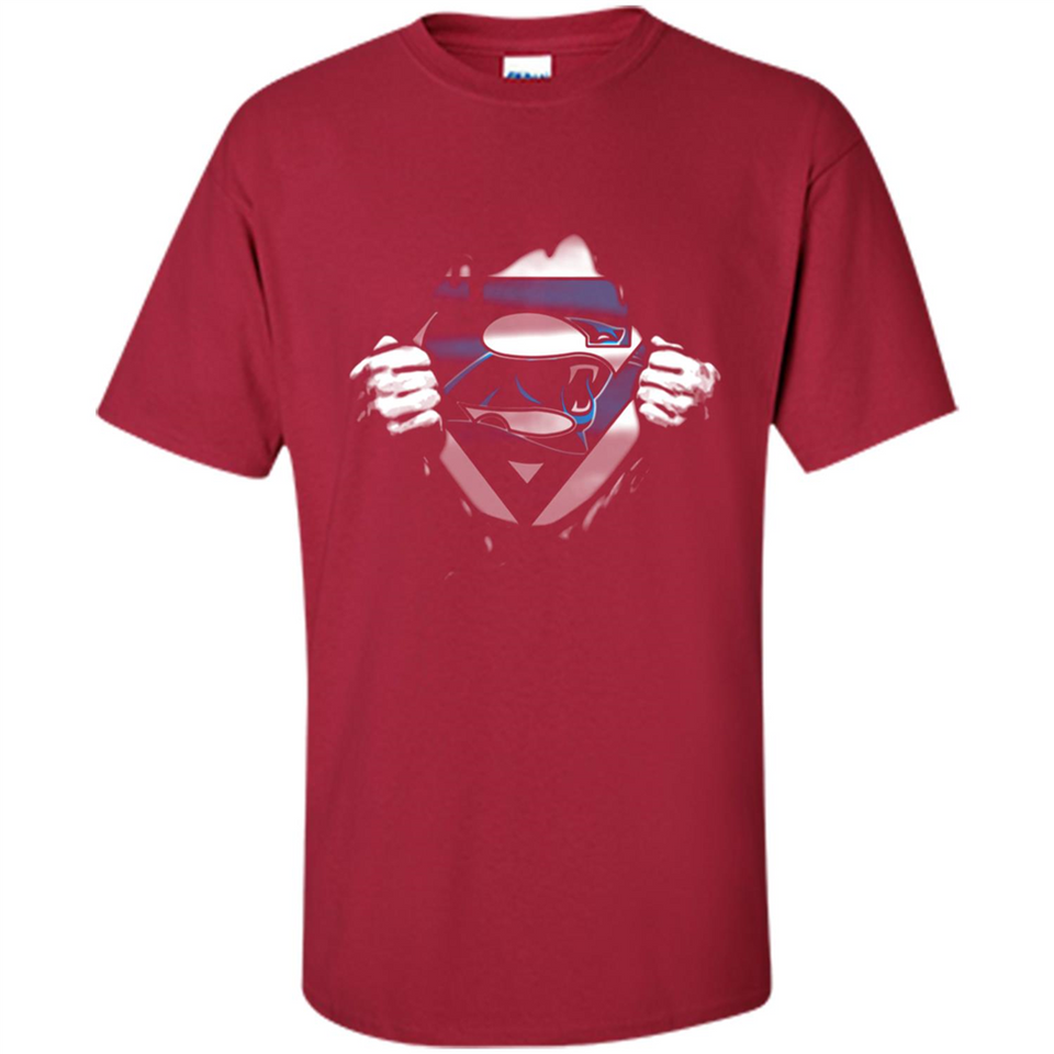 Carolina Panthers And Superman Fans - Shirt