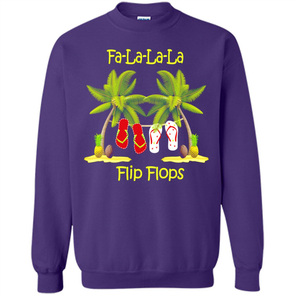 Fa-la-la-la Flip Flops is Better At The Beach