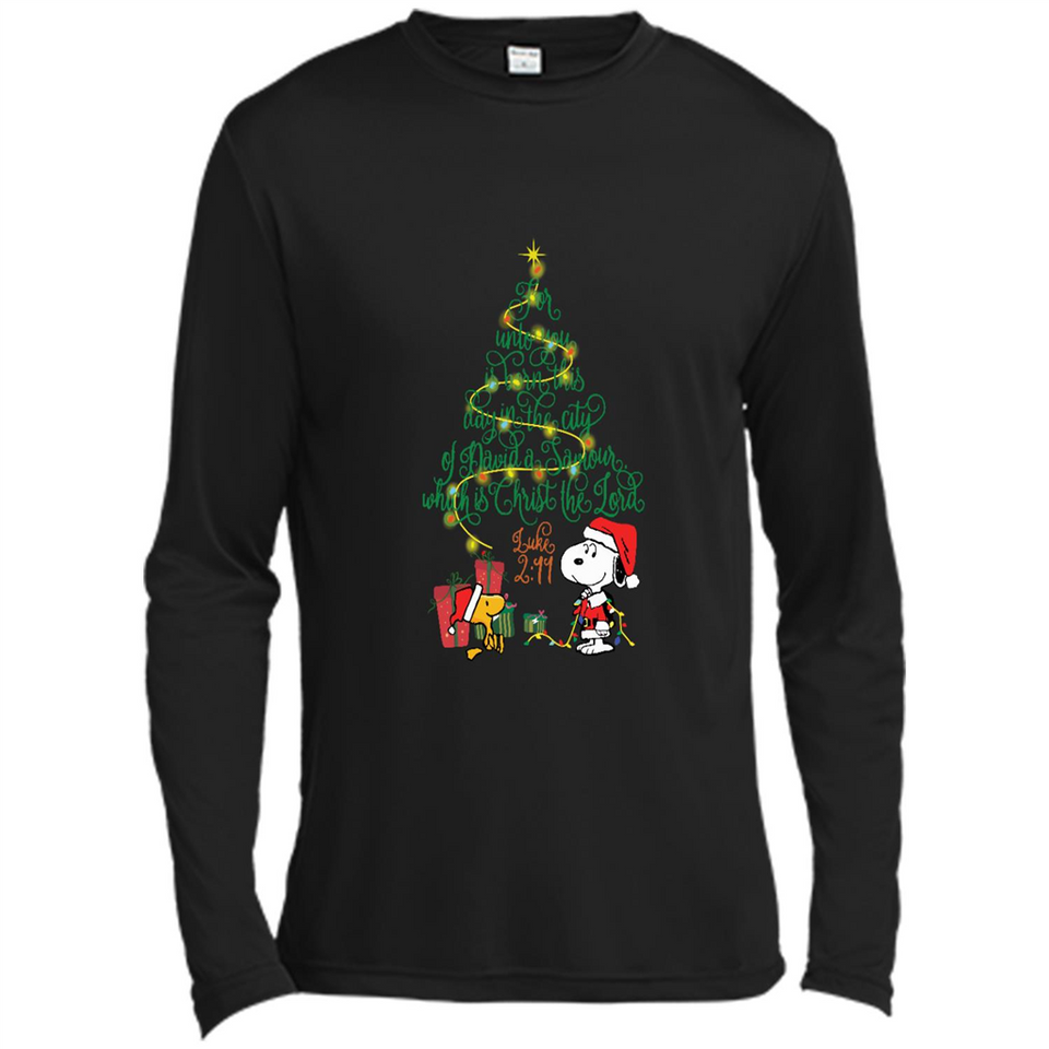 Snoopy-Woodstock-Christmas-tree-for-unto-you-is-born-this-day