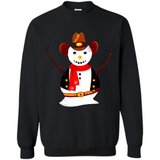 Snowman Cowboy Merry Christmas Xmas