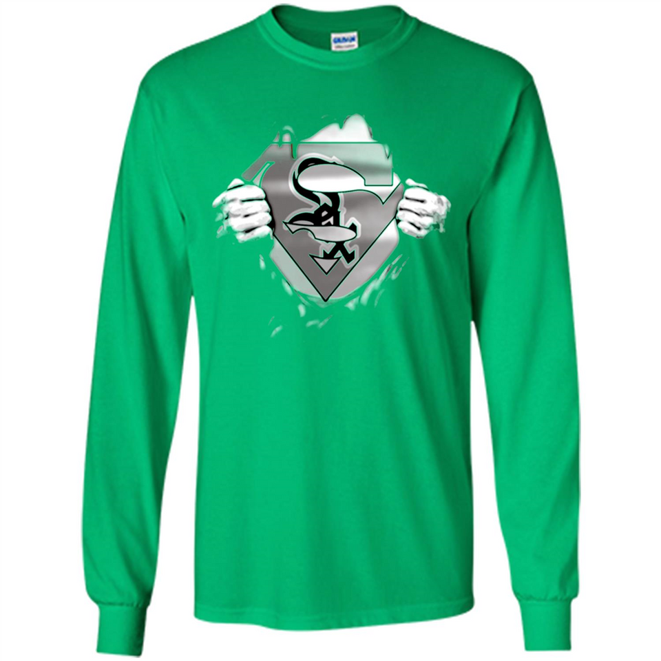 Chicago White Sox And Superman Fans - Long Sleeve T-Shirt