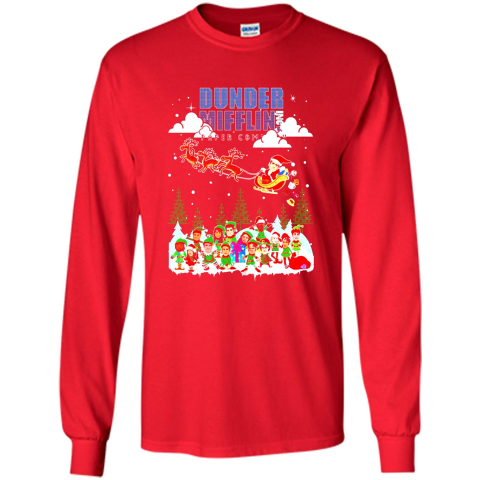 NBC The Office Dunder Mifflin Ugly Christmas Sweater PINGPONG