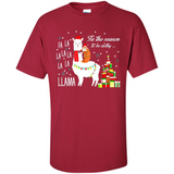 Llama Tis the season to be slothy Christmas sweatshirt PINGPONG - Shirt