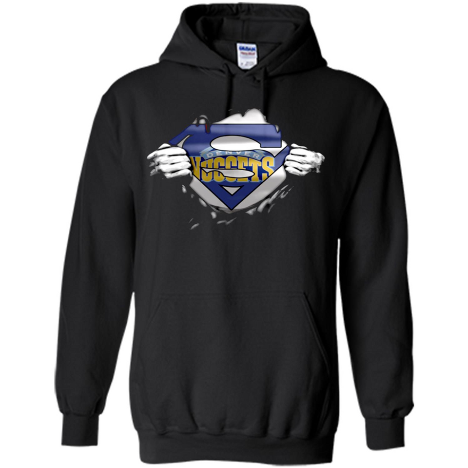 Denver Nuggets And Superman Fans - Hoodie