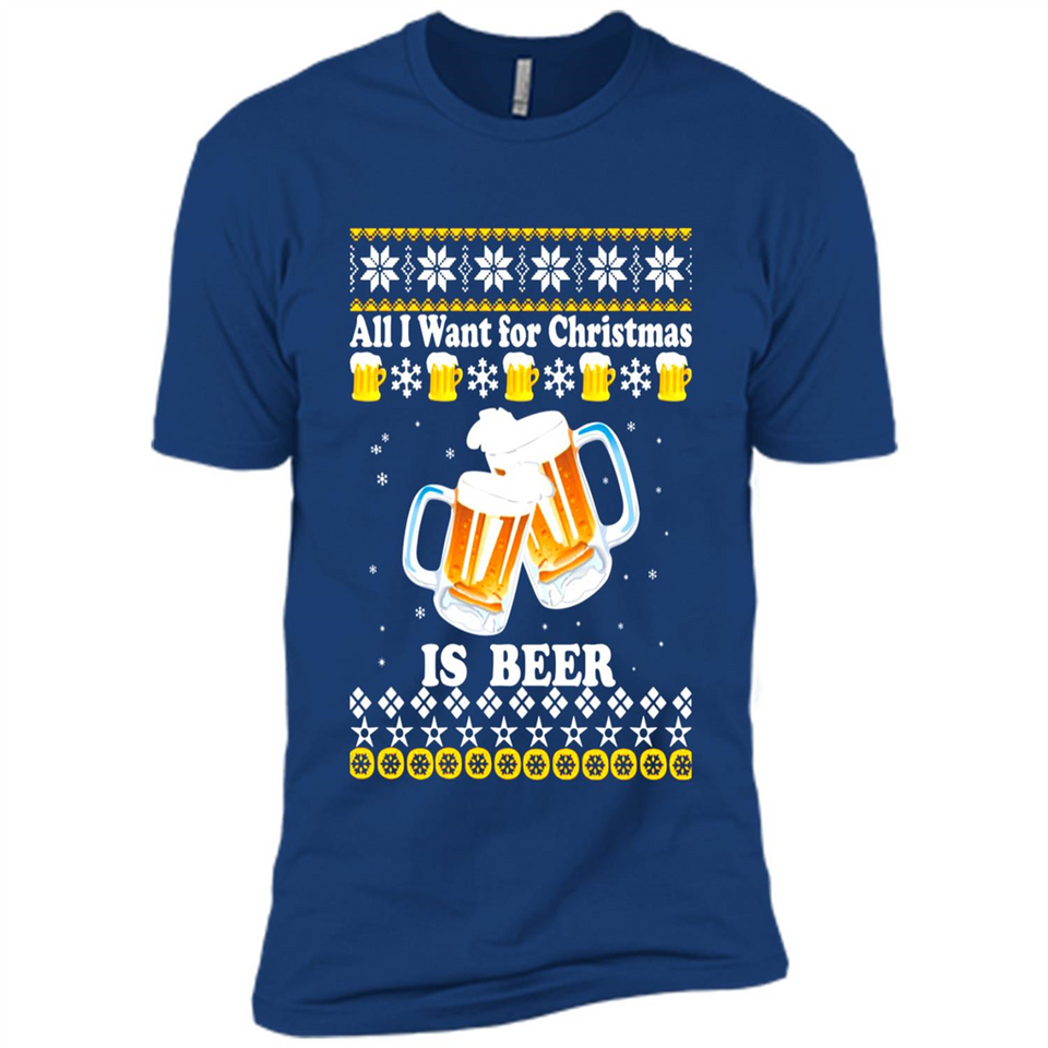 All I want for Christmas is Beer Sweater PINGPONG