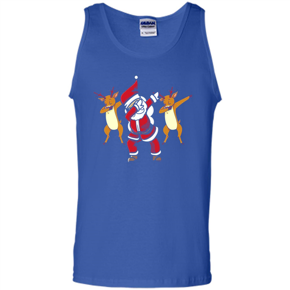 Dabbing Santa - Funny Santa Claus Christmas Dab - Tank Top