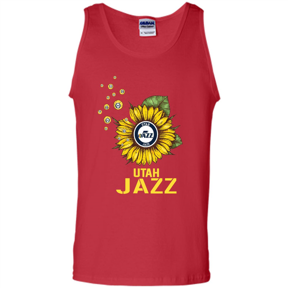 Utah Jazz Basketball Sunflower