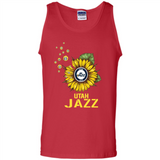 Utah Jazz Basketball Sunflower
