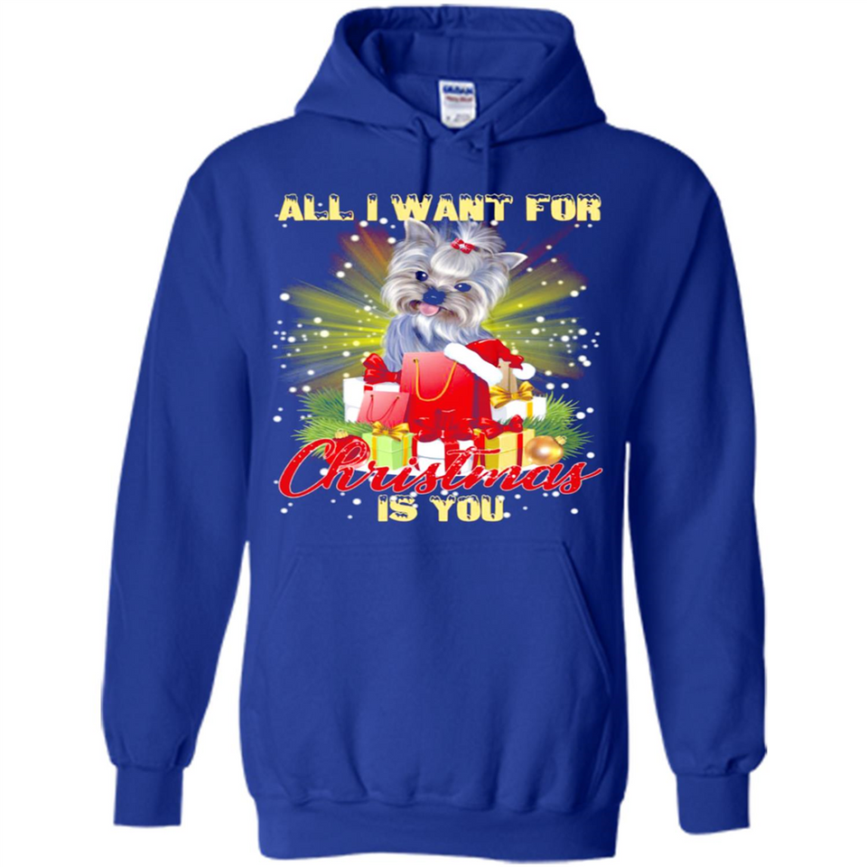 All I Want For Christmas Is You Yorkie Yorkshire Terrier