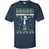 Mr Meeseeks Xistence Is Pain Ugly Christmas - Shirt