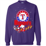 Snoopy Christmas Texas Rangers - Sweatshirt