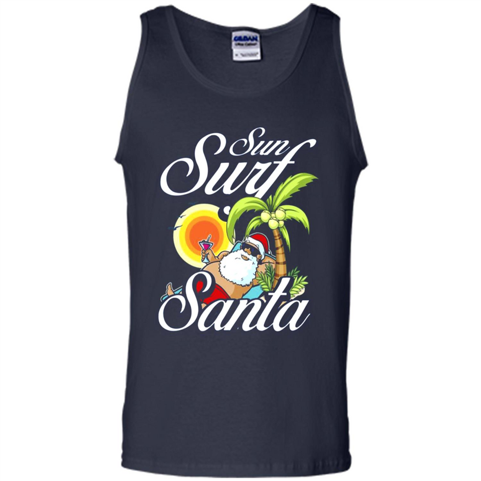 Sun Surf Santa - Tank Top