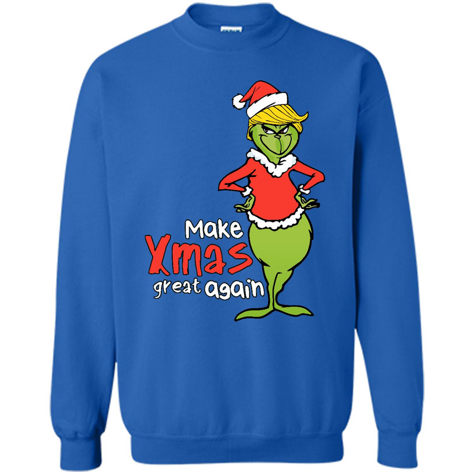 Trump Grinch Shirt, Make Xmas Great Again Christmas