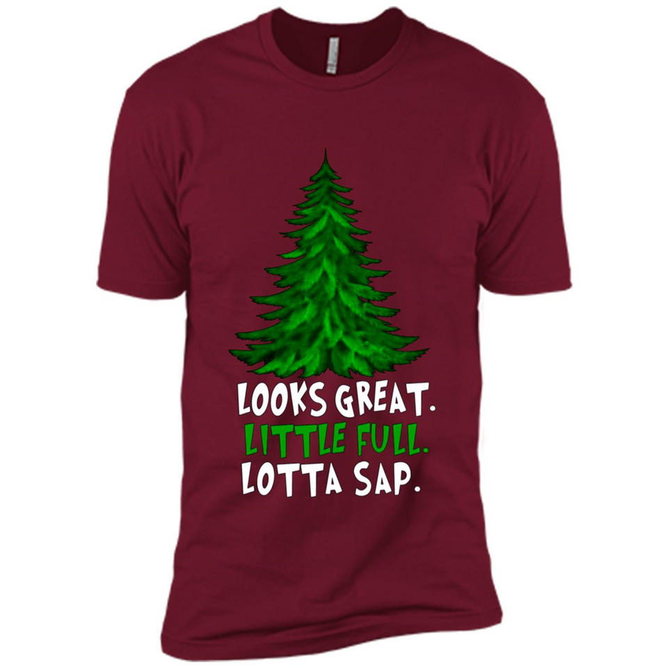 Looks Great Little Full Lotta Sap Funny Christmas PINGPONG