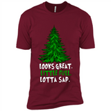 Looks Great Little Full Lotta Sap Funny Christmas PINGPONG