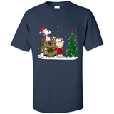 Arizona Cardinals Snoopy The Peanuts Movie Christmas Football Super Bowl pingpong - Shirt
