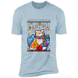 Meowy Christmas Ugly Funny Cats Lover PINGPONG
