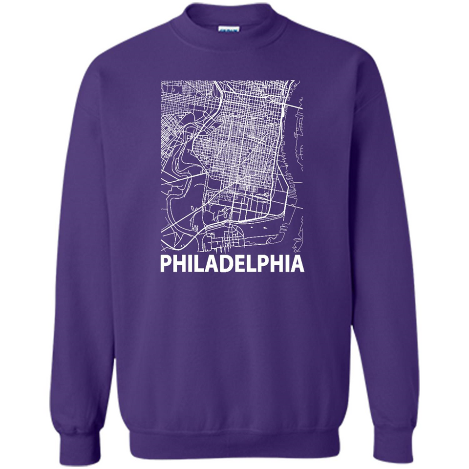 Philadelphia Pennsylvania City Map Souvenir