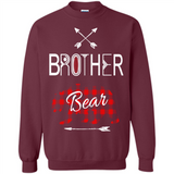 Brother Shirt Buffalo Plaid Family Camping Bear Tee - Sweatshirt
