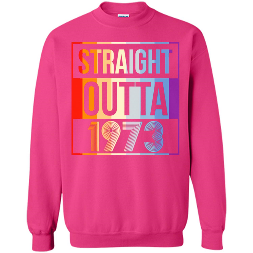 Retro Straight Outta 1973 45 Years Old - Sweatshirt