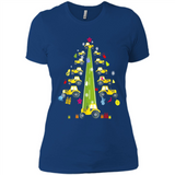 Tractor Car Christmas Tree T-shirt For Drivers