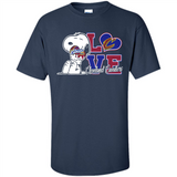 Snoopy loves NBA Cleveland Cavaliers - Shirt