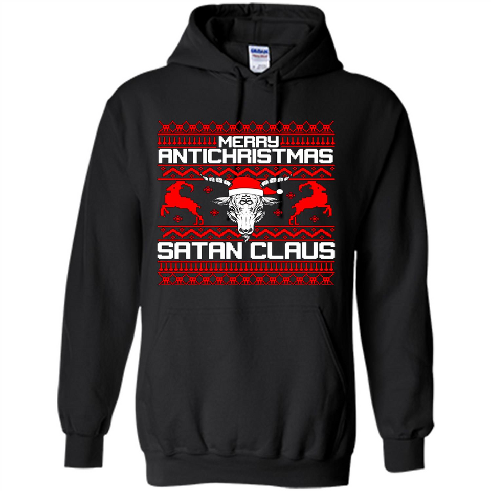 Merry Antichristmas Satan Claus Sweatshirt PINGPONG